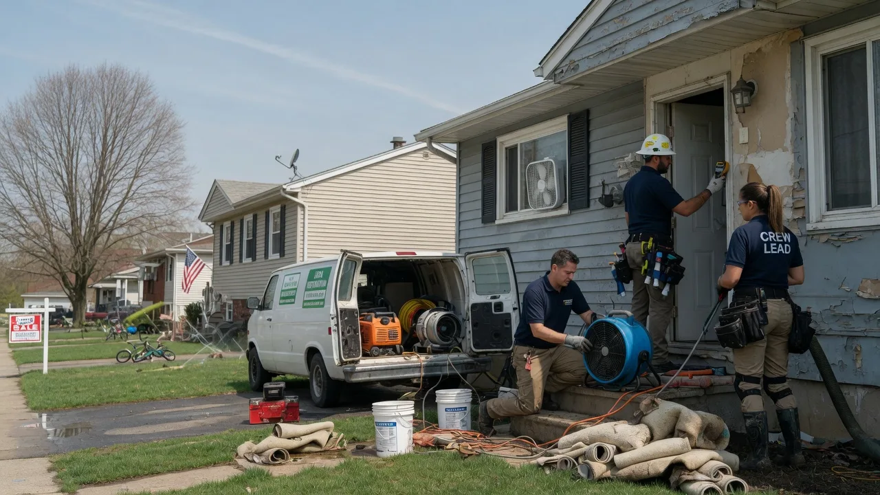 Flood Cleanup in Fort Polk, LA near me